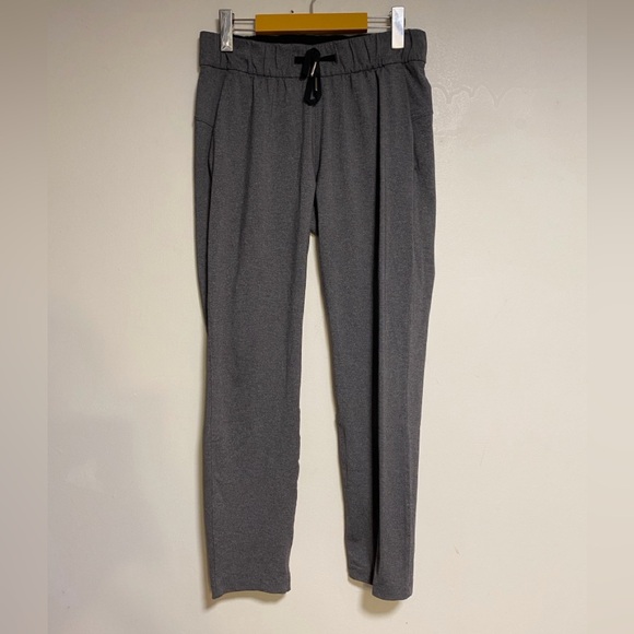 Lululemon Grey Jogger Pants Size 6 Women’s Athletic Lounge Drawstring - Picture 2 of 8